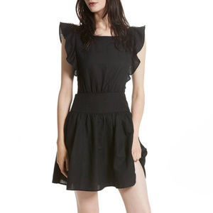 Ruffle Sleeve Open Back Erin Minidress Free People